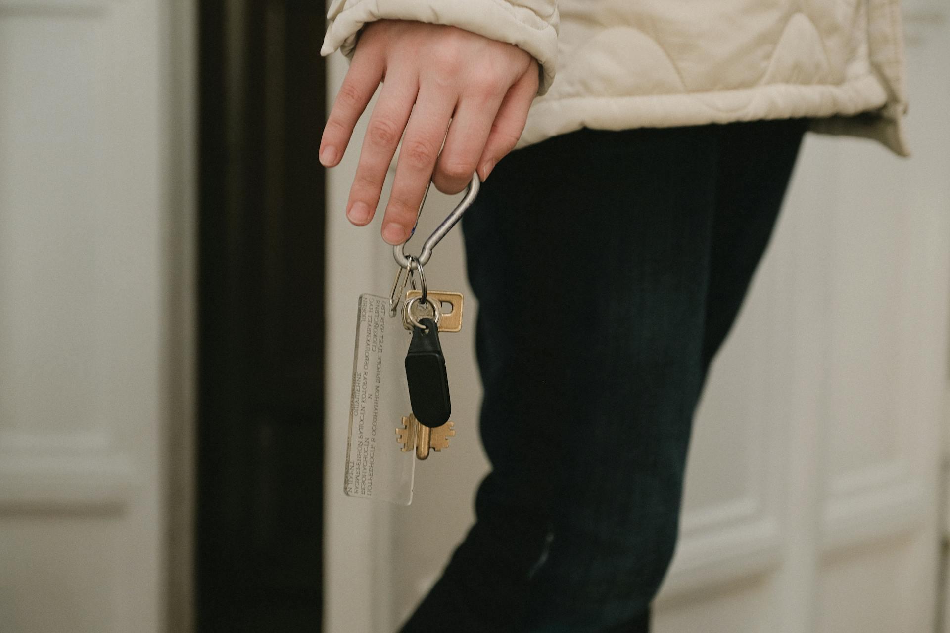 Tenant carrying a key